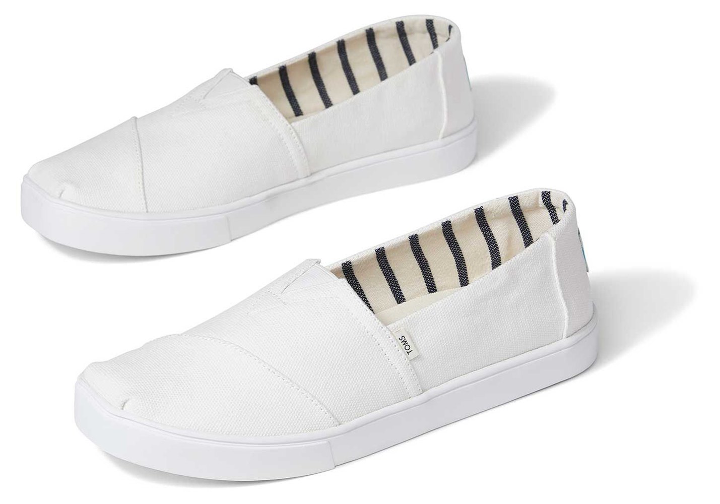 Toms Alpargata Canvas Espadrille White - Mens - 56279-QHXS